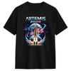 Artemis  Mission Logo T Shirt Summer Cotton TShirt for Couple Design Tee Shirt Vintage  New Unisexs Clothing Womens T Shirt