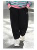 Plus Size Loose Fit Pants for Girls 8-15 Years, Spring/Autumn, Sports Casual Long Pants