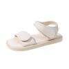Sandals Girl New Summer Fairy Style Fashion Thick-soled Flat-soled Soft-soled Velcro Roman Shoes