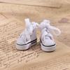 Small Canvas BJD Doll Shoes 3.5CM - Finger Dance Accessories