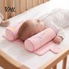 Adjustable Spacing Pillow Baby Head Shaping Pillow, Breathable Anti-Flat Crib with Portable Travel Air Rollers, Ergonomic Newborn Sleep Support