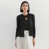 Pleats Mood Basic Button Pleats Cardigan