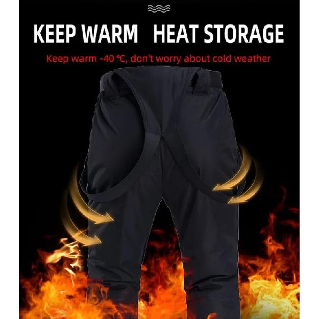 Neue Hochwertige Skihose Herren Outdoor Berg Winddicht Wasserdicht Ski Snowboardhose Winter Warm Schnee Hose Marke