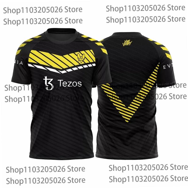 Major Champion  Jersey Team Vitality Professional Player Tshirt New CS2 Esports CSGO Training Uniform Oversized VIT Fans Top