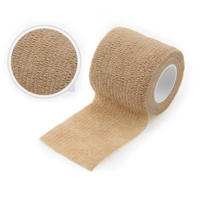 Non Woven Elastic Self Adhesive Bandage Cohesive Bandage for Sports Fixing Finger Wrist Leg 1roll 2.5/5/7.5/10cm*4.5m