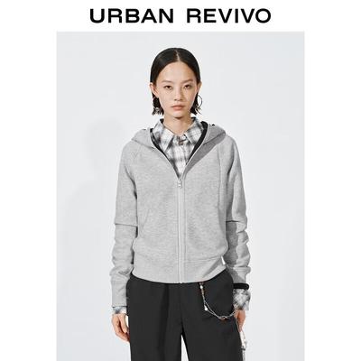 UR2026 Women's Sporty Reversible Hooded Jacket
