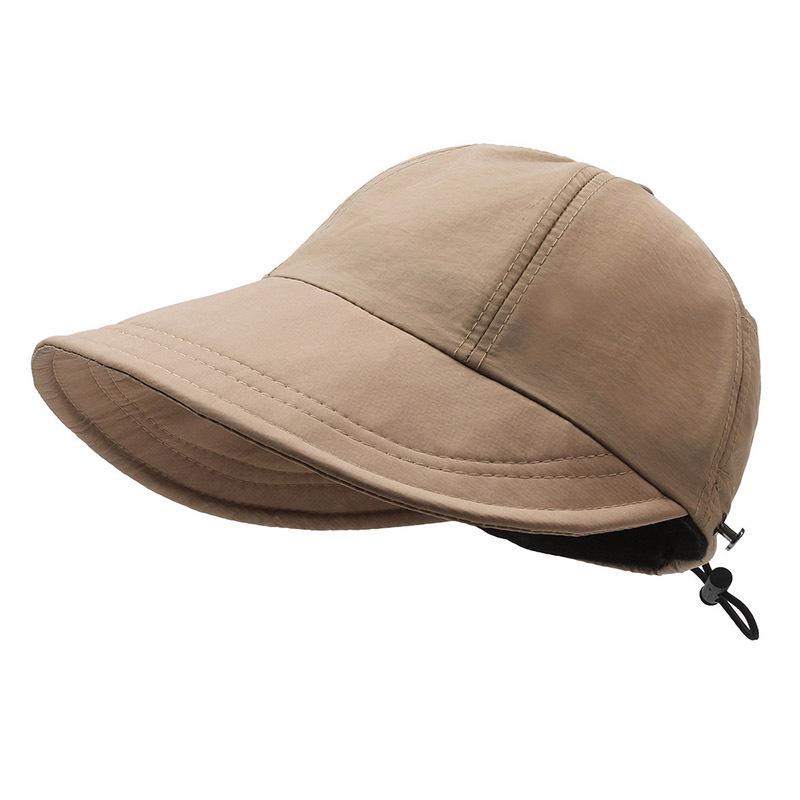 Versatile Women's Fisherman Hat with Mask Hook: Summer Sun Protection for Outdoor Activities