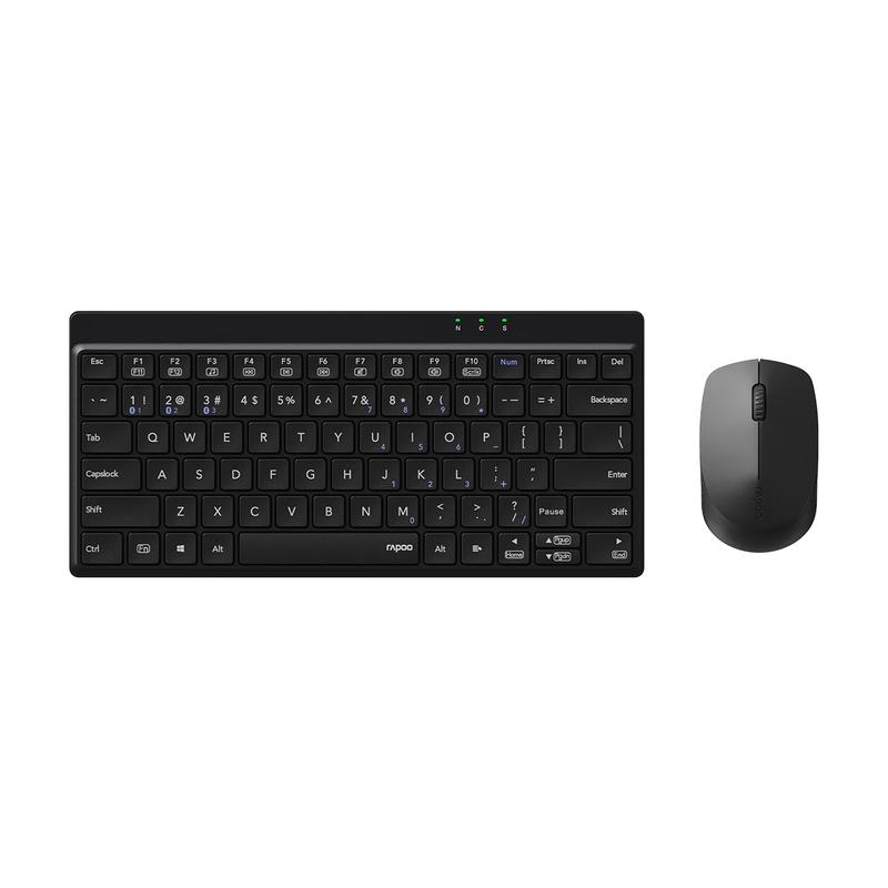 Rapoo 8000GT Upgraded Wireless Bluetooth Keyboard & Mouse Combo