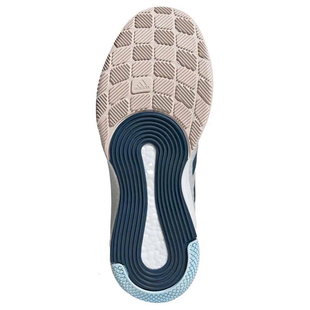 Adidas Crazyflight Slip Resistant Low top Training Shoes Unisex White Blue Red IG6394
