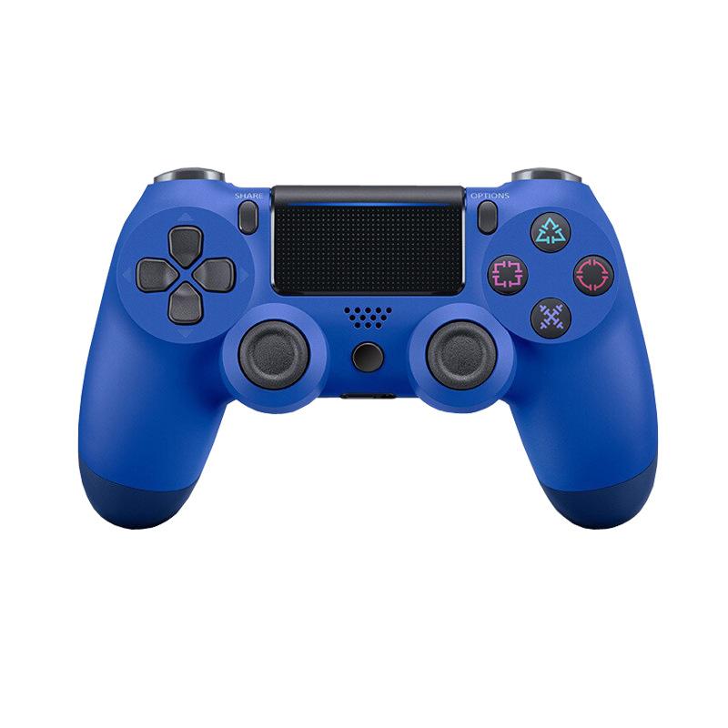 Wireless Bluetooth Controller for PS4, Dual Motors Dual Vibration Gamepad Compatible with PS4
