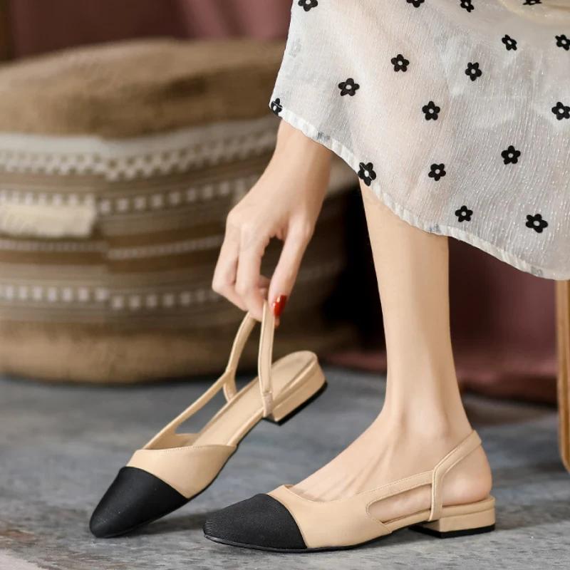 Fashion Women Sandals Shoes Dress New  2024 High Heels Shoes Slides Fashion Pumps Marie Jane Casual Designer Party Ladies Zapatos