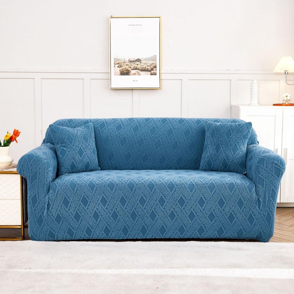 Simple Modern Sofa Cover All-inclusive Multifunctional Cover Elastic Light Luxury European Sofa Cover Sofa Cover Full Cover Chaise Non-slip