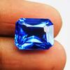 CERTIFIED Fine Looking 10.75 Ct Natural Blue Sapphire Loose Gemstone Emerald Cut A-2829