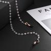 Women Crystal Beads Sunglasses Glasses Chains Lanyards Neck Strap Rope Eyewear Cord Holder Accessories Mask Chain