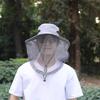 Neuer faltbarer Mückenhut mit verstecktem Netzgewebe Unisex Mode Insektenschutz Bienen Schutz Eimerhut Sonnenschutz Angelmütze