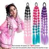 With Hair Tie Colored Hair Extensions 20" Ombre Crazy Hair Day Accessories