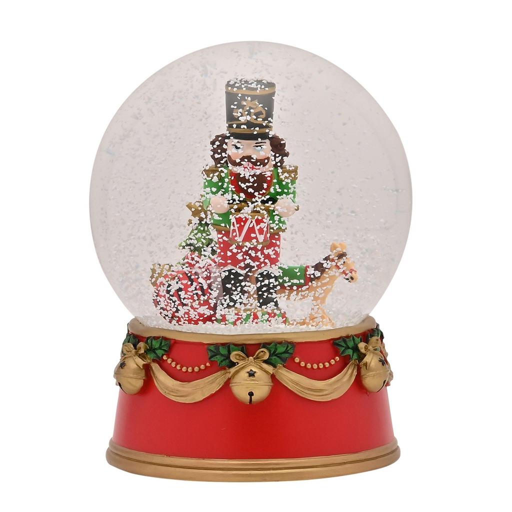 Musical Nutcracker Snow Globe