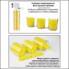 Replaceable small porous sponge for aquarium filter, yellow, round, filler for BARBUS SOBO FERONIA, 20 pcs