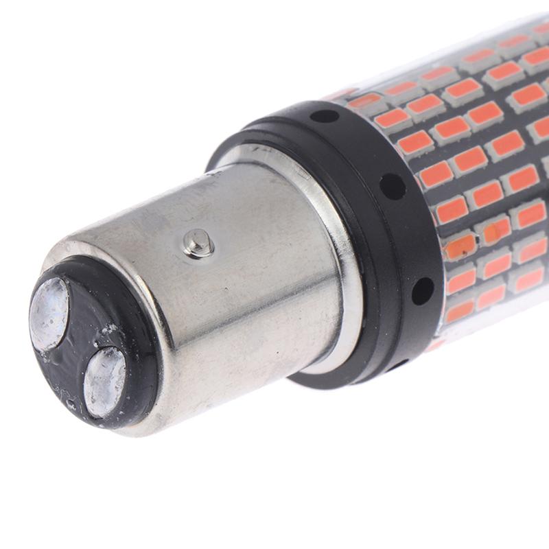 1Pc 1157 Led Red Canbus 3014 144-Smd Car Turn Signal Brake Light No Flash