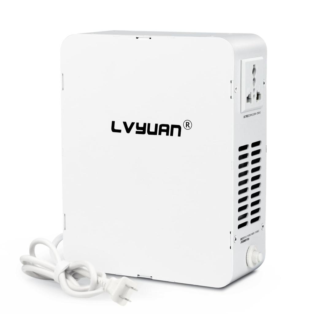 LVYUAN Transformer 2000VA Dedicated Type to Portable Transformer Up Transformer Use Foreign Electrical Products in Japan Pure Copper Toroidal Core