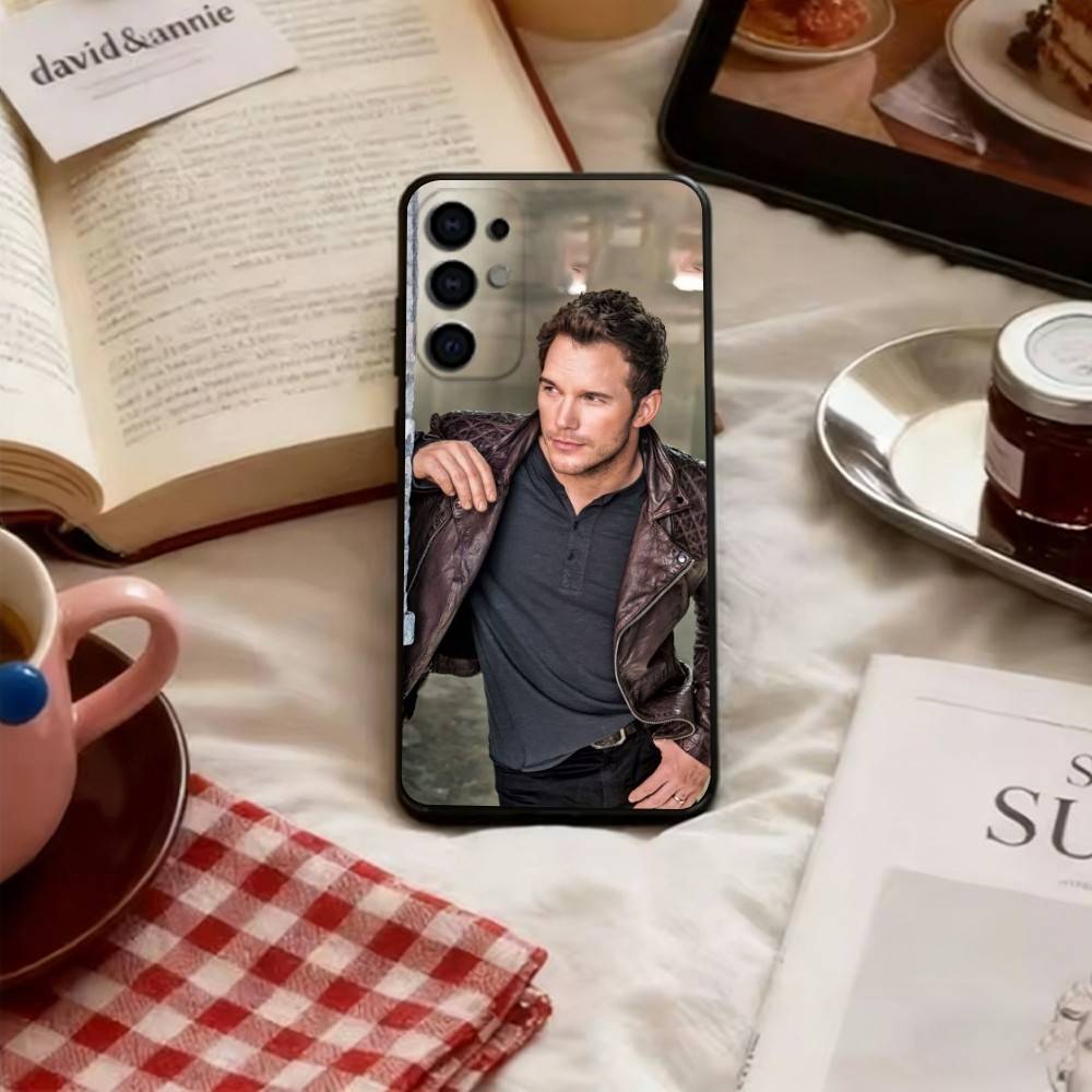 

Chris Pratt Phone Case For Samsung S25,S24,S21,S22,S23,S30,Ultra,S20,Plus,Fe,Lite,Note,10,Black Cover Samsung S22plus5G