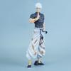23CM Jujutsu Kaisen Gojo Satoru Special Grade Sorcerer Battle Damaged 3-Head PVC Desktop Statue Anime Figure Model Toy Gift