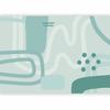 Wallpaper - Geometric Shapes And Patterns - Abstract Background With Turquoise Patterns