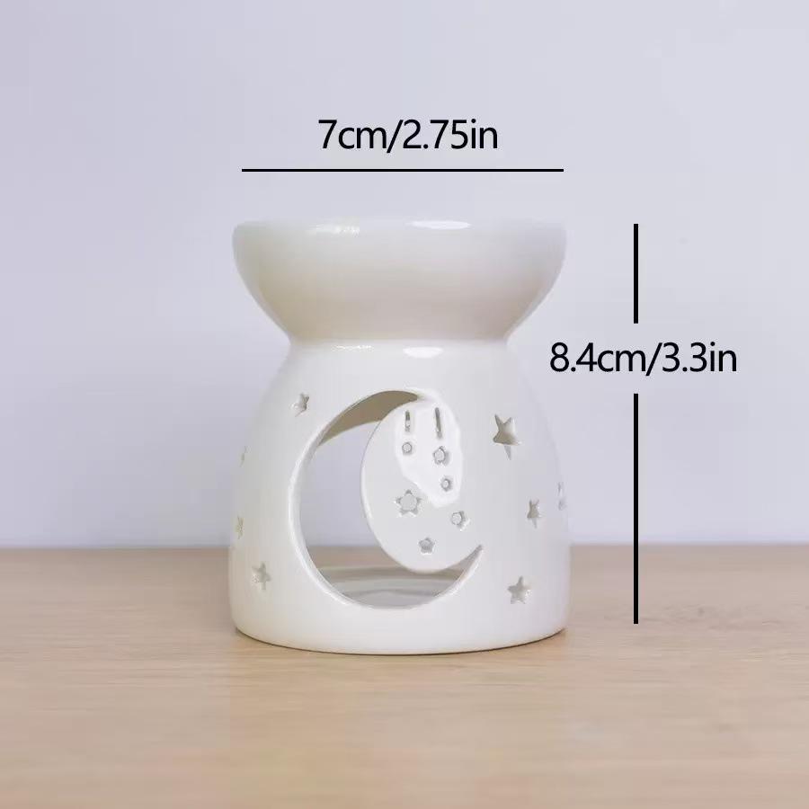 Creative Ceramic Incense Burner for Candles and Essential Oils