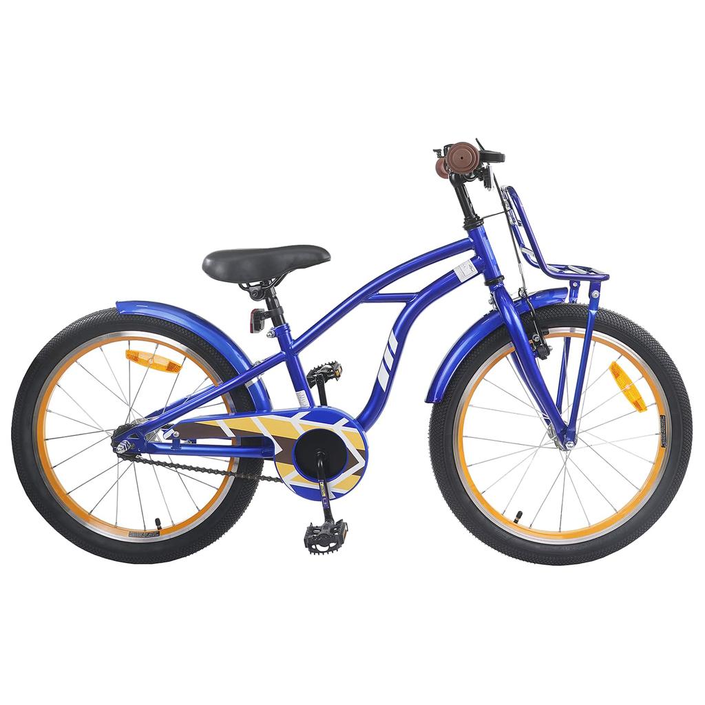 Kids  Bicycle 20 Inch for Ages 6 11 Dark Blue
