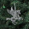 1/3pcs Acrylic Christmas Ornaments Flying Unicorn Elk Snowflake Xmas Tree Hanging Pendants 2026 New Year Home Decoration Gifts