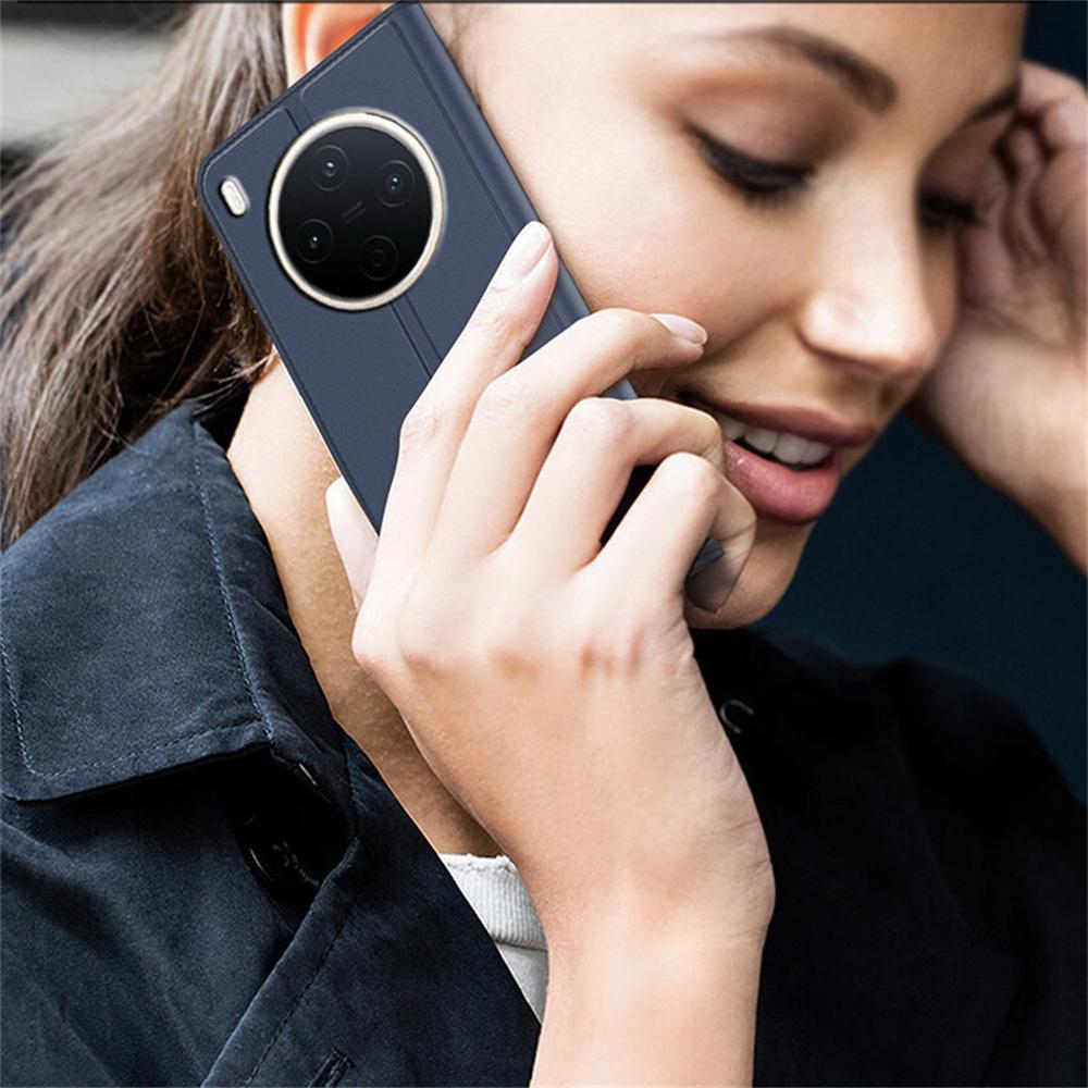 For vivo Y500 Pro 5G Case PU Leather Phone Cover with Card Holder Stand