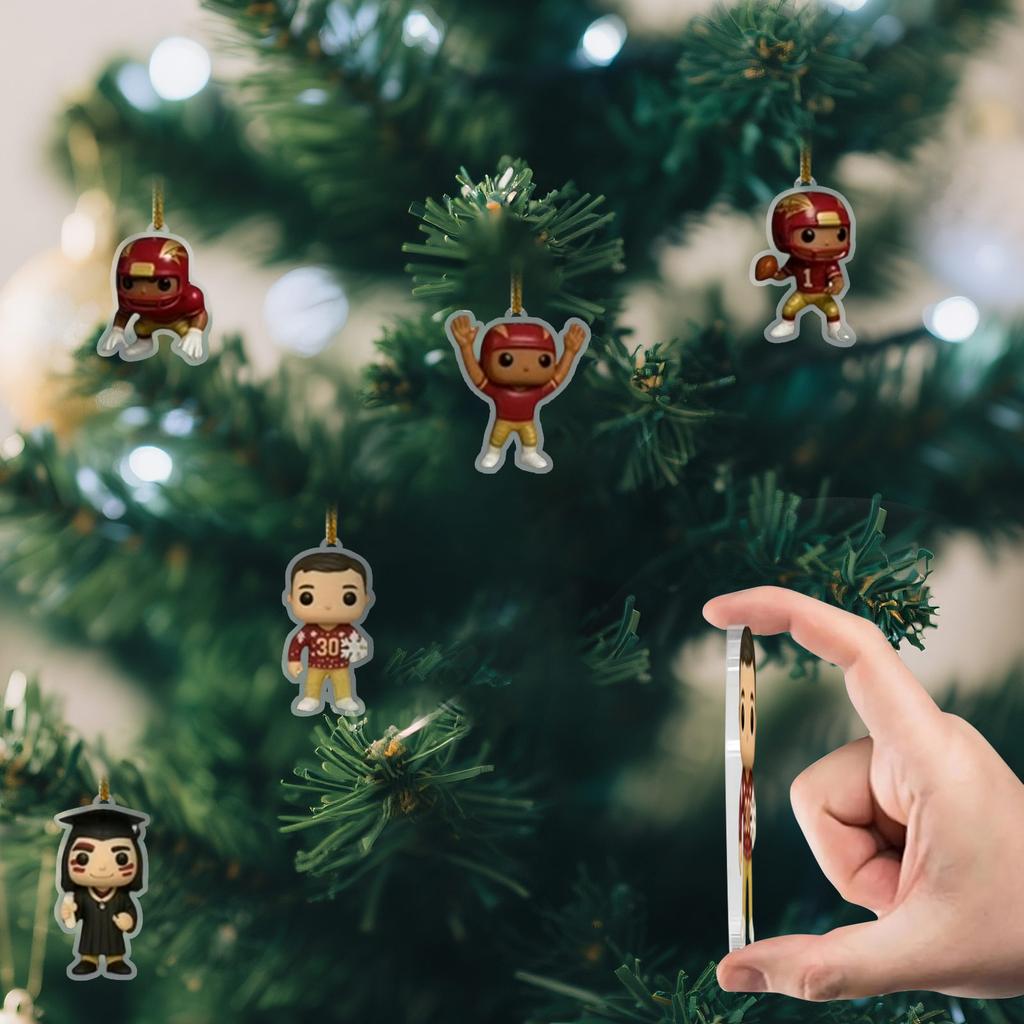 2025calendar, Countdown Calendar, Holiday Figurine, Christmas Advent Calendar, Suitable For Christmas Tree Decoration, Family Holiday Gift