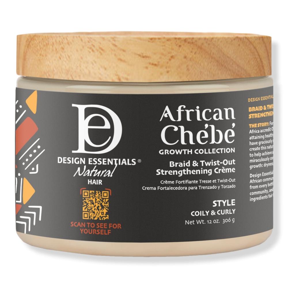 

Design Essentials Chebe Braid Twist Out Укрепляющий Cr Me 12,0 унций