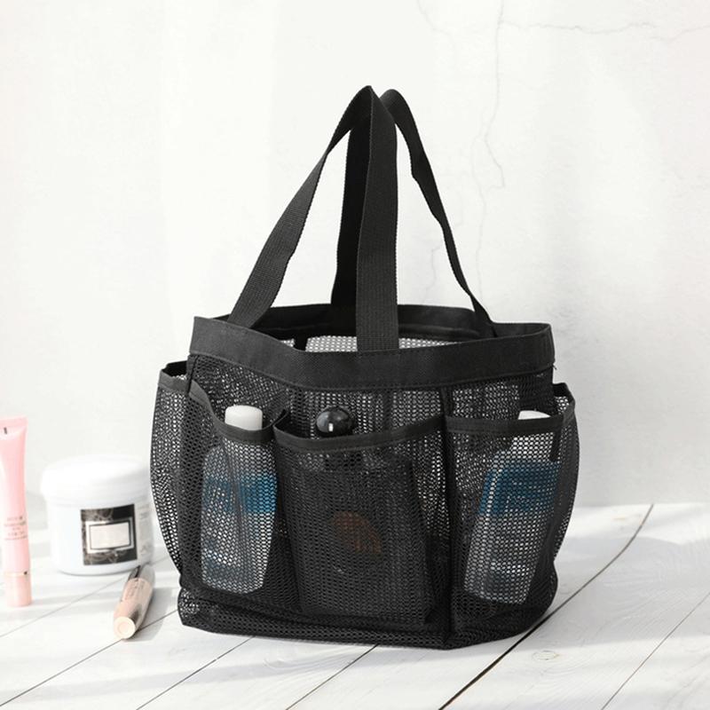 Large Mesh Beach Tote Bag Vacation Beach Toy Bag Swimming Bag Packable  for Beach Pool Trip & Vacation