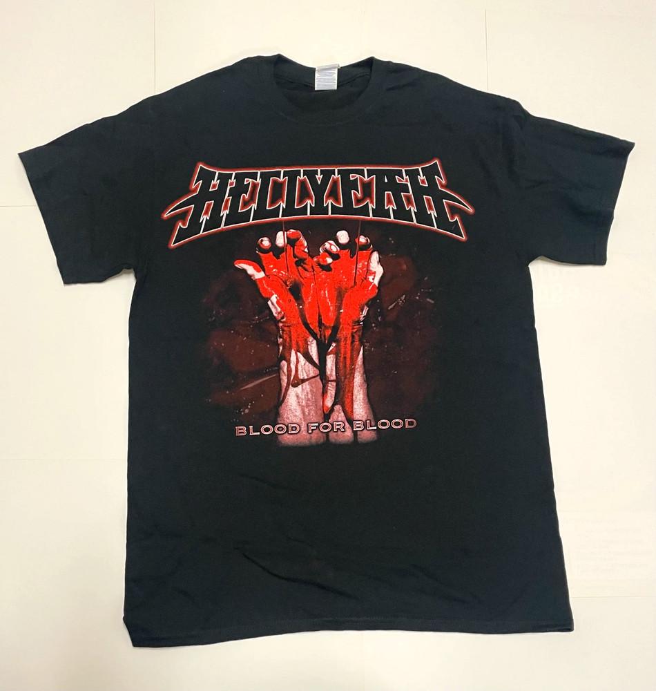 

New HELLYEAH Blood for Blood T-Shirt Black All Size Gift Shirt Unisex T-Shirt XXXXL