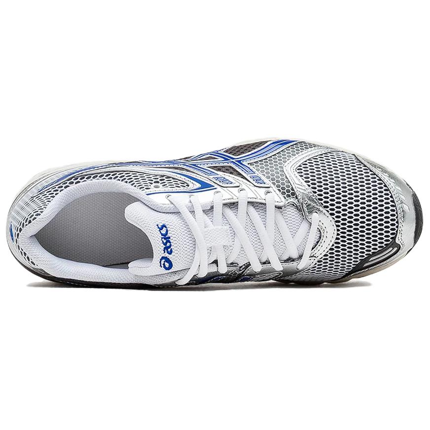 Asics GEL-DS TRAINER 14 White Asics Blue Rearfoot GEL Cushioning Running Shoes 1203A607-103