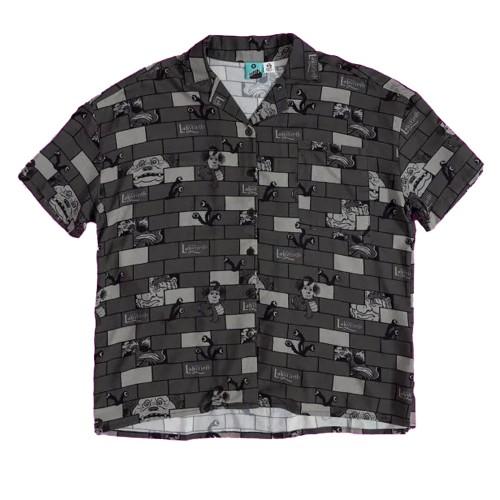 Labyrinth Unisex Adult Character Button-Down Short-Sleeved Shirt