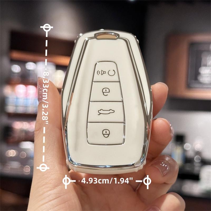 Autoschlüsselabdeckung für Geely Coolray X6 Geometry C Emgrand Global Kulrey Hawk GX7 Okavango Smart Remote Autozubehör