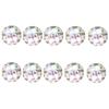 1-40PCS Battery Powered LED Coaster 3 Modes with Wine Glass Mat Cup Pad Sticker Bottle Drinking Club Bar Party Decor Night Light