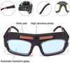 ZOYUBS Welding Welding Arc Welding Safety Glasses with Welding Mask and Automatic Welding Welding Fully Work Easy To Second Darkening Welding and