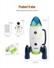 Children's Educational Space Toy Set: Rocket, Space Station & Astronaut