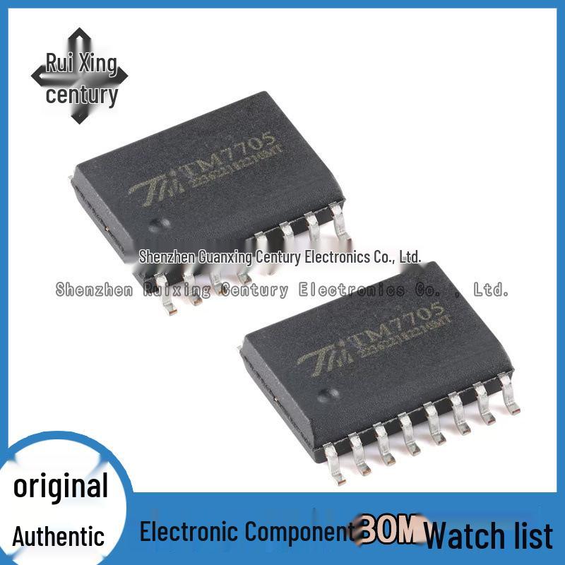 

Нова Оригінальна TM7705 Вузький Корпус SOP-16 АЦП Контрольна Схема (Неширокий кузов)