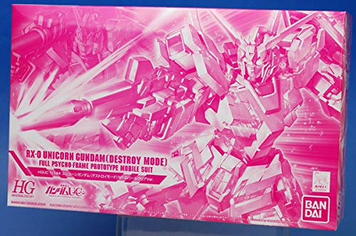 

UNICORN GUNDAM Destroy Mode HGUC 1/144 NT-D Pearl Clear Ver. Фигурка модели робота