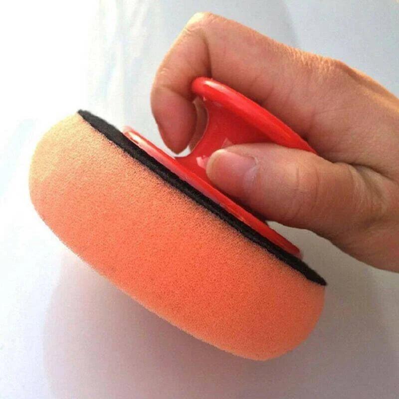 1Set Car Waxing Sponge Polish Pad Multifunctional Microfiber Applicator Polisher Wax Sponges Accessories Auto Cleaning Tools
