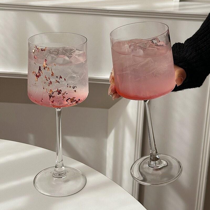 Japanese-style Kimura Naotaka Highball Glass, Cocktail Glass, Champagne Glass, Transparent Glass, Red Wine Glass, for Home Use