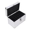 Custodia per CD DVD 6 Scomparti Impermeabile Nera Porta DVD Portatile per Casa Viaggio Ufficio
