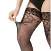 Large Size Women Stockings Sexy Lace Mesh Fishnet Stocking Thigh High Socks Lingerie Hosiery Knee High Socks Thigh High Stocking