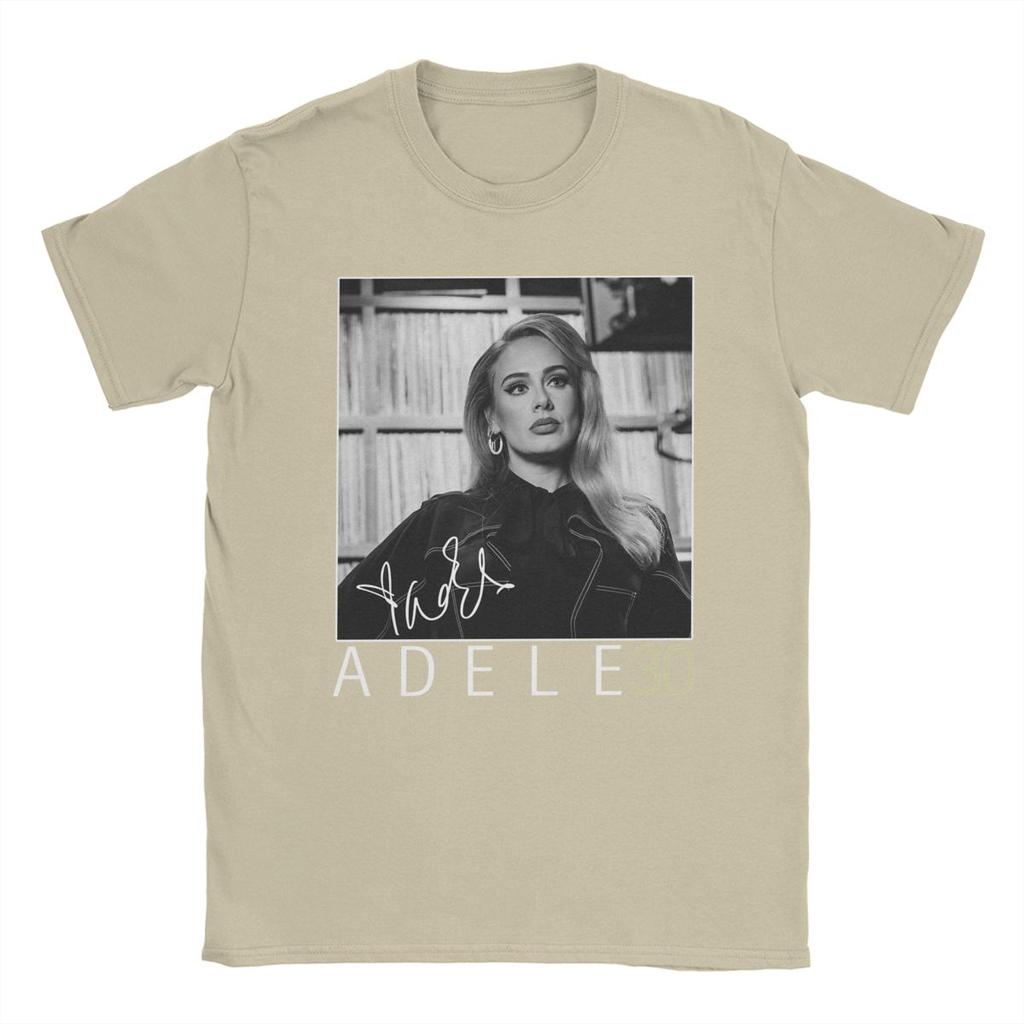 Men T-Shirt Adele Tour 2024 Casual 100% Cotton Tee Shirt Short Sleeve T Shirt O Neck Clothing Plus Size