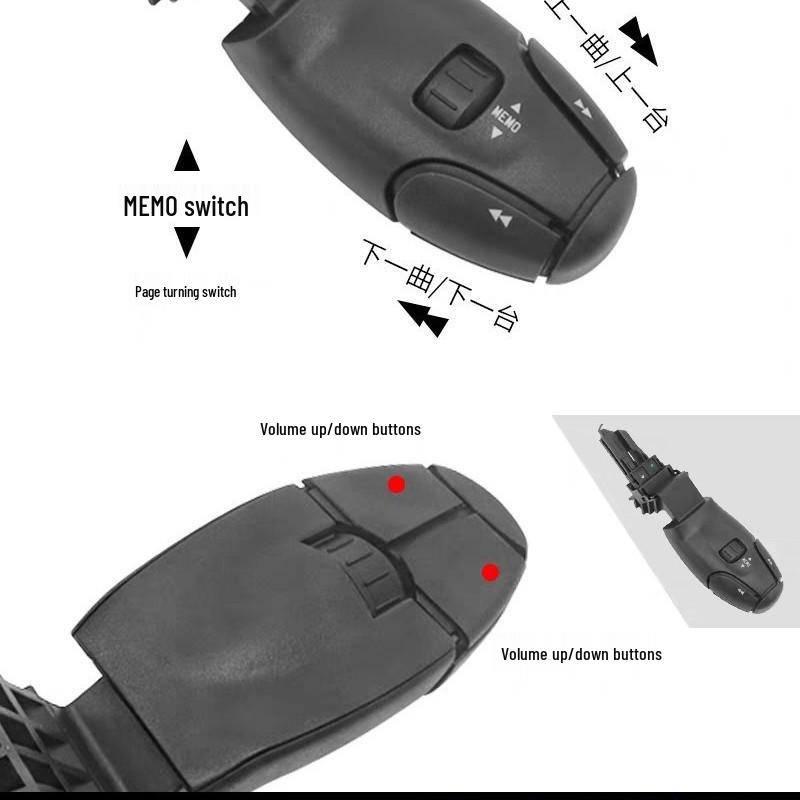 

Peugeot 206 307 406 607 Music Switch Handle 6242Z6 6239L0 - Car Accessories Without phone button