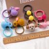 2 Stück Haaraccessoires Mädchen Elastique Cheveux Fille Gomas Elasticas Fellig Koreanisch Kinder Kleidung Hasenohren Scrunchie Stirnbänder